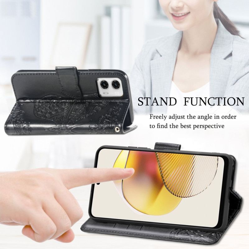 Futrola Moto G73 5G Barokni Leptir