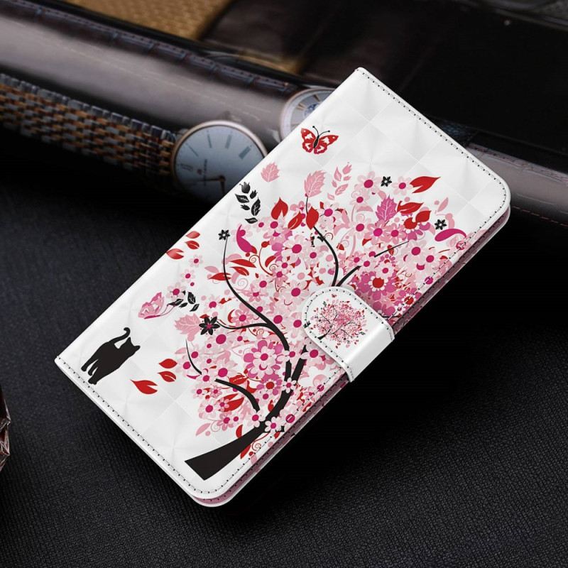 Futrola Moto G73 5G Crveno Stablo S Remenom