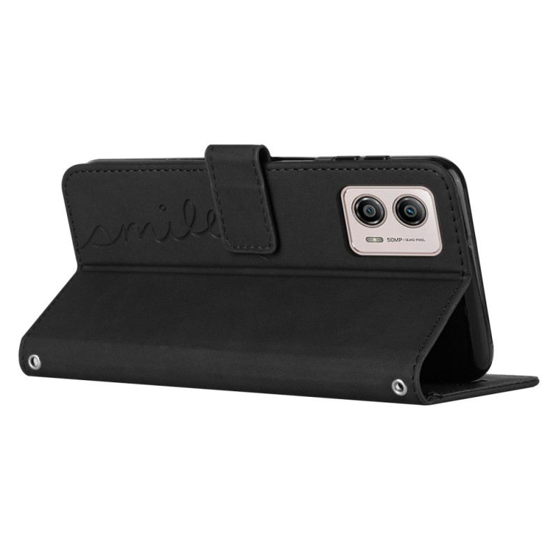 Futrola Moto G73 5G Osmijeh S Remenom Za Rame