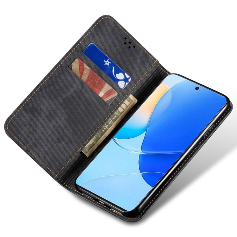 Kožna Futrola Huawei Nova 11 Pro Maskice Za Mobitele Jeans Tkanina