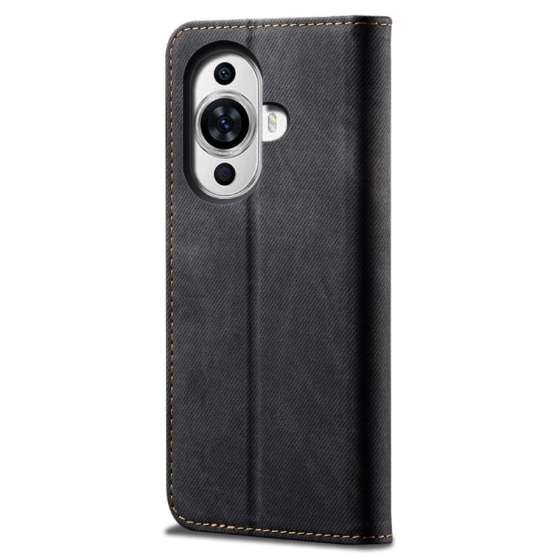 Kožna Futrola Huawei Nova 11 Pro Maskice Za Mobitele Jeans Tkanina