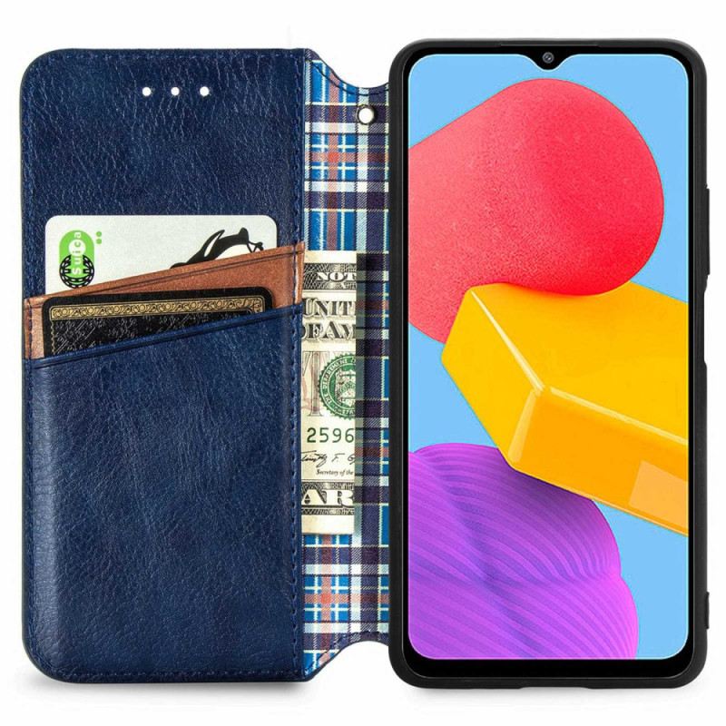 Flip Futrola Samsung Galaxy M13 Kožna Futrola Uzorak S Efektom Kože
