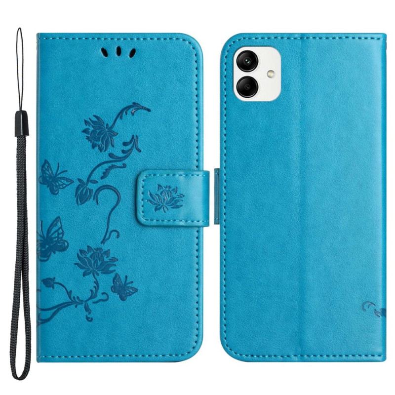 Futrola Samsung Galaxy M13 Cvjetovi S Remenčićima