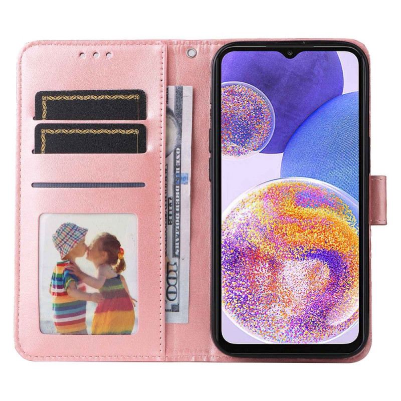 Kožna Futrola Samsung Galaxy M13 Suncokret S Remenčićima