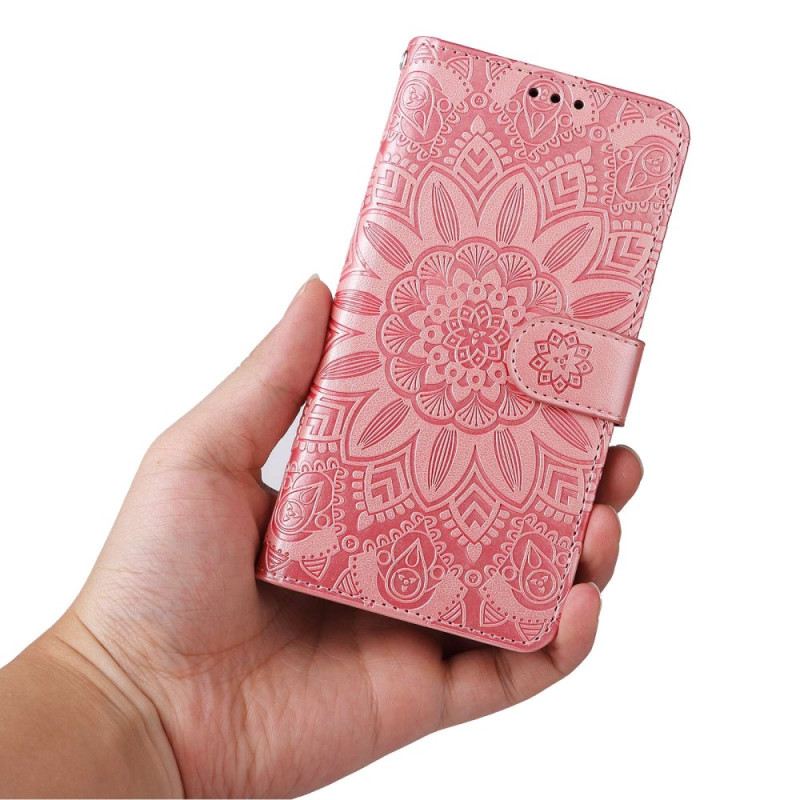 Kožna Futrola Samsung Galaxy M13 Suncokret S Remenčićima