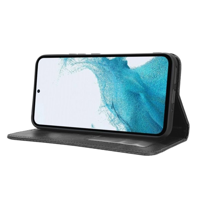 Flip Futrola Samsung Galaxy A54 5G Kožna Futrola Stilizirani Kožni Stil