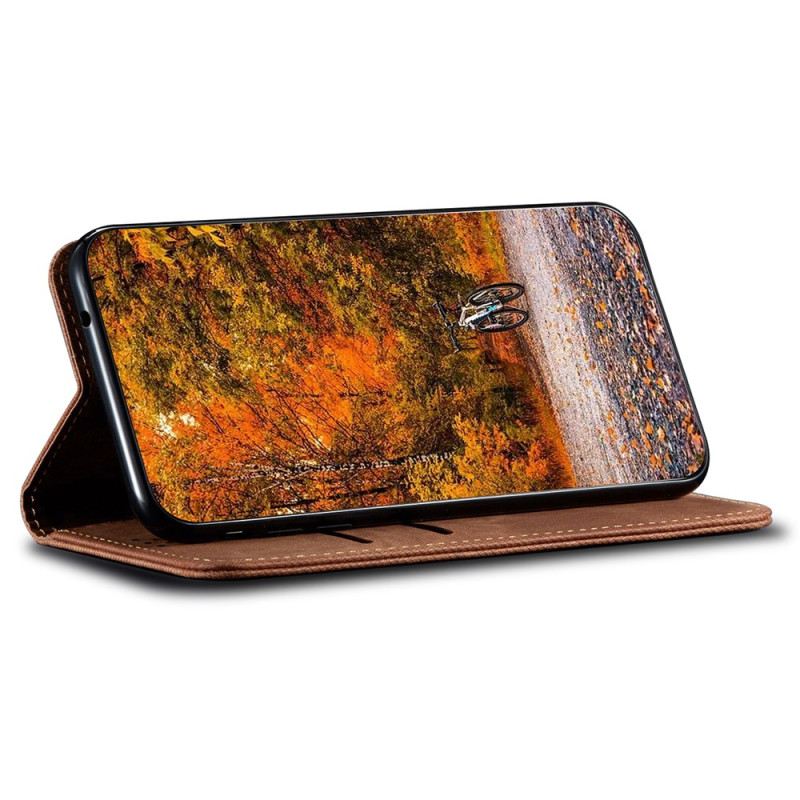 Flip Futrola Samsung Galaxy A54 5G Kožna Futrola Tkanina