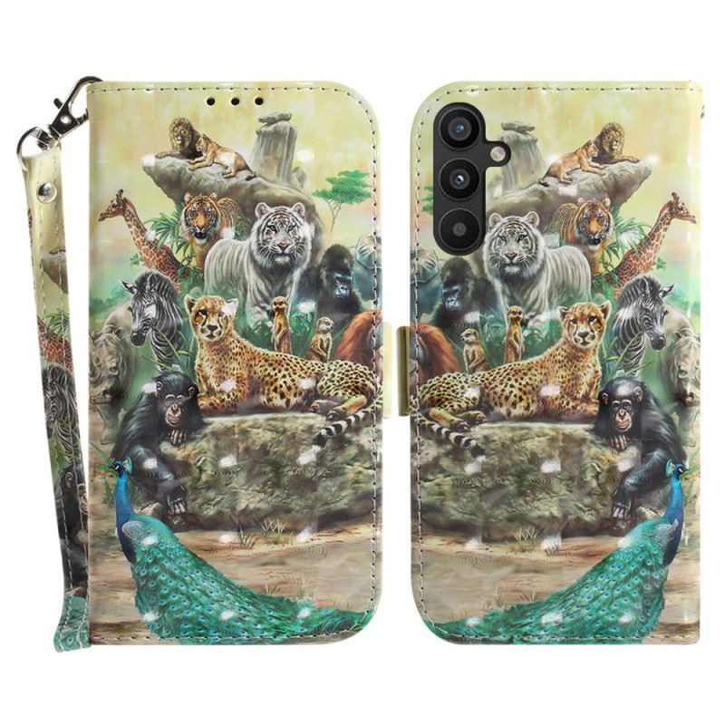 Futrola Samsung Galaxy A54 5G Thong Safari Životinje