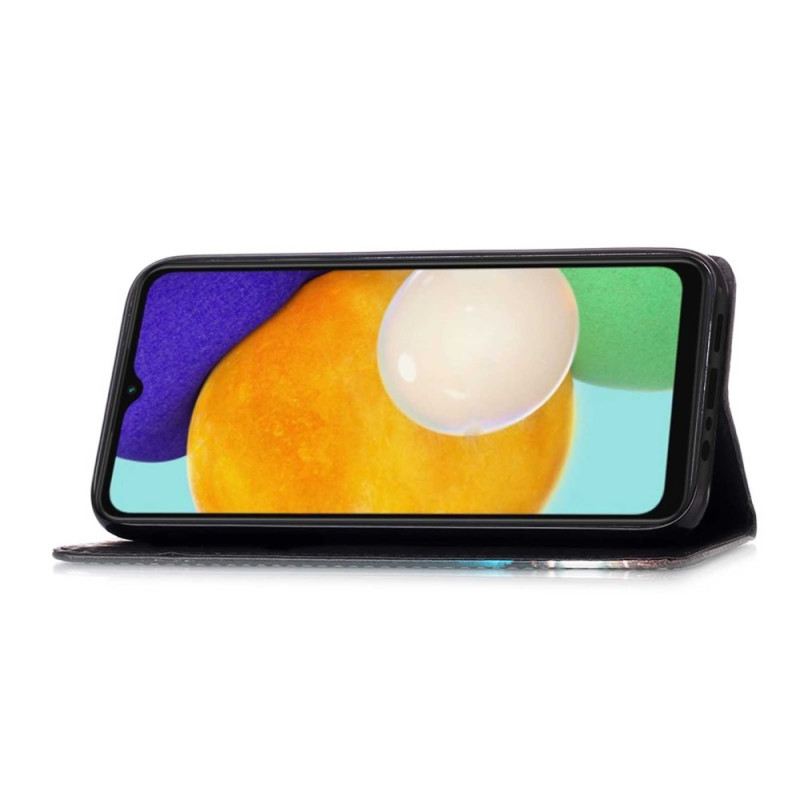 Kožna Futrola Samsung Galaxy A54 5G Strappy Kitten Dream