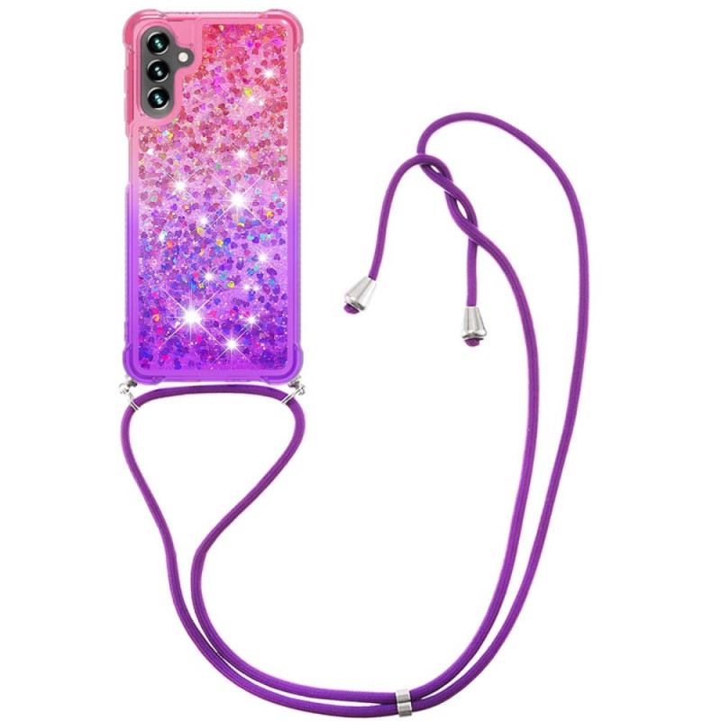Maskica Samsung Galaxy A54 5G Glitter Silikonski Kabel