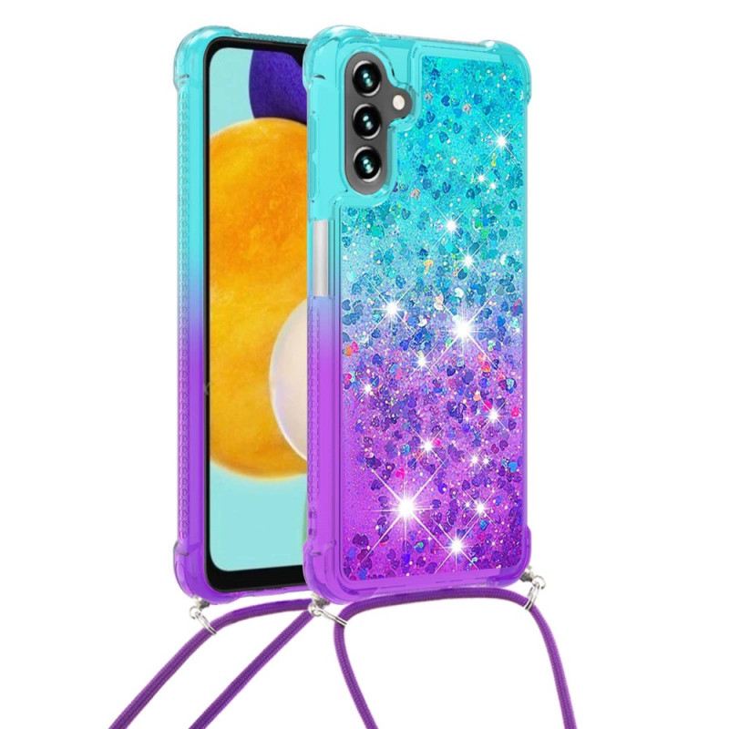 Maskica Samsung Galaxy A54 5G Glitter Silikonski Kabel