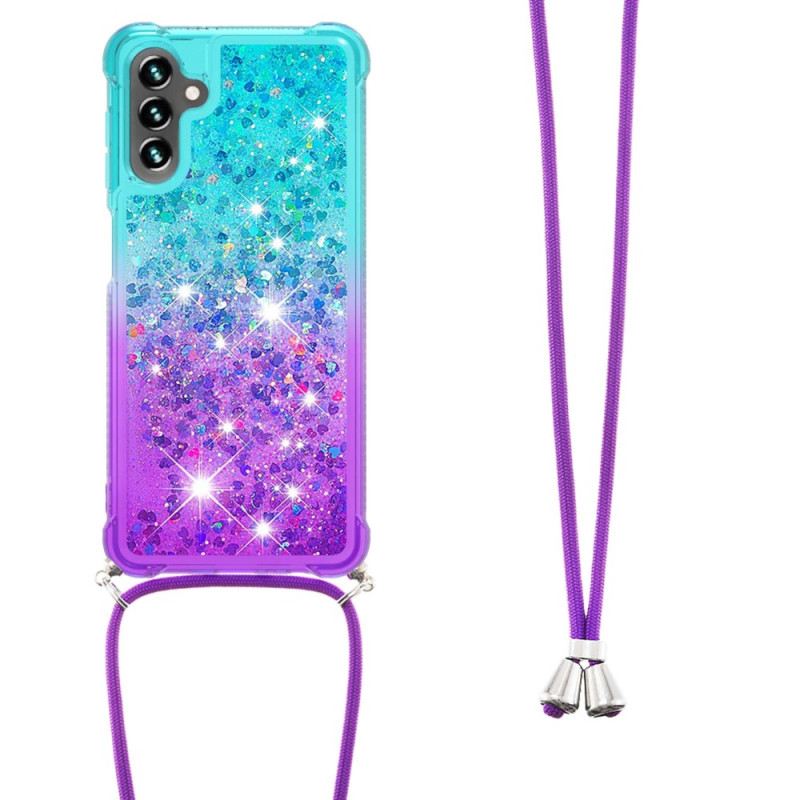 Maskica Samsung Galaxy A54 5G Glitter Silikonski Kabel