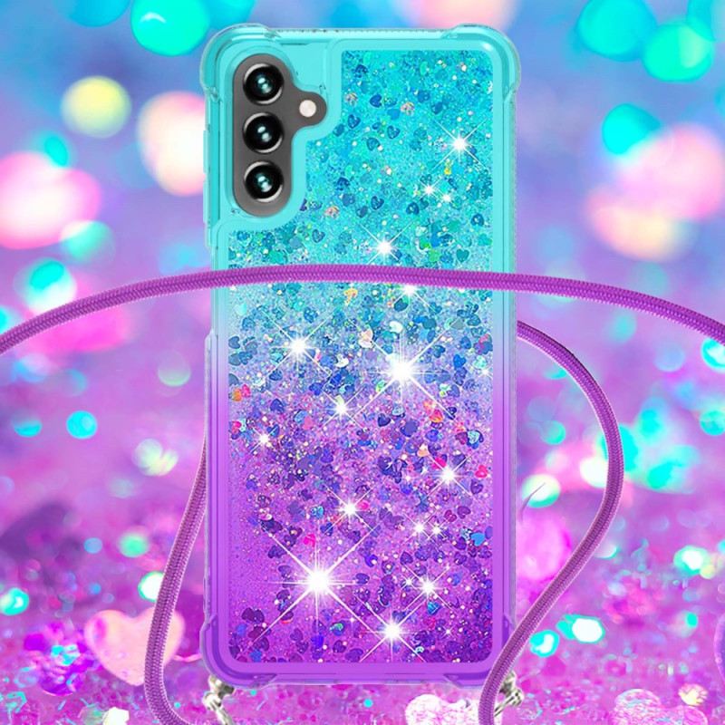 Maskica Samsung Galaxy A54 5G Glitter Silikonski Kabel
