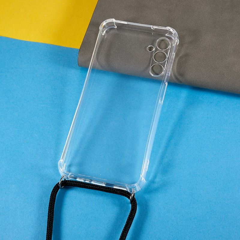 Maskica Samsung Galaxy A54 5G Prozirno S Užetom