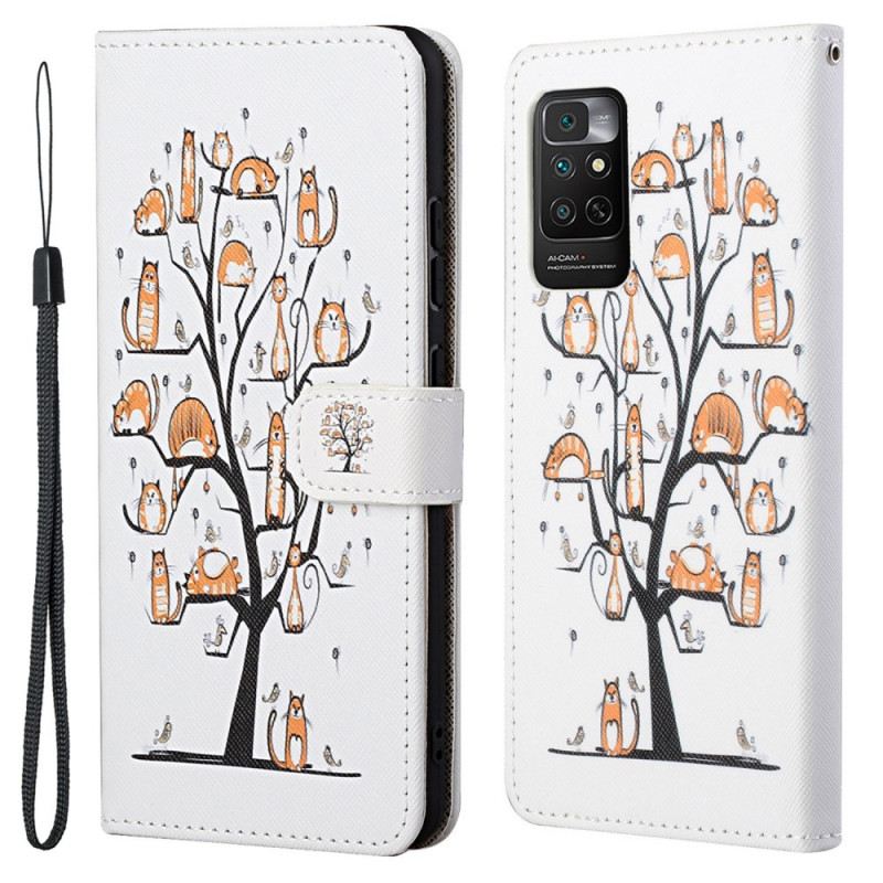 Futrola Xiaomi Redmi Note 11 / 11S Funky Cats S Remenom