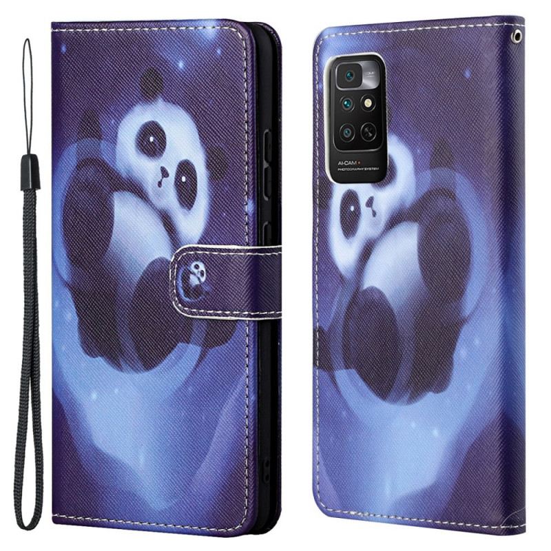 Kožna Futrola Xiaomi Redmi Note 11 / 11S Panda Svemir