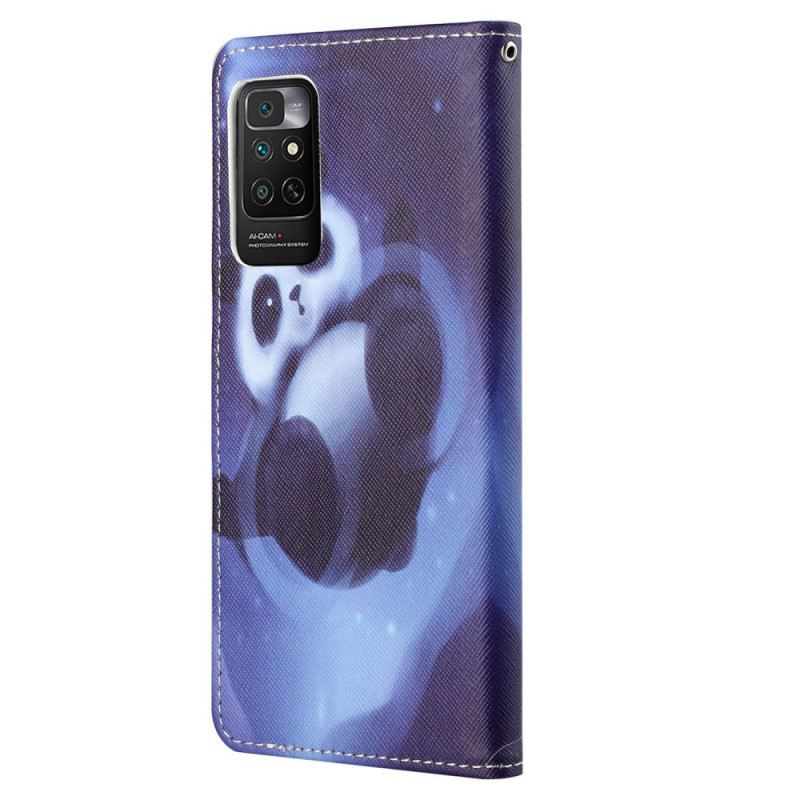 Kožna Futrola Xiaomi Redmi Note 11 / 11S Panda Svemir