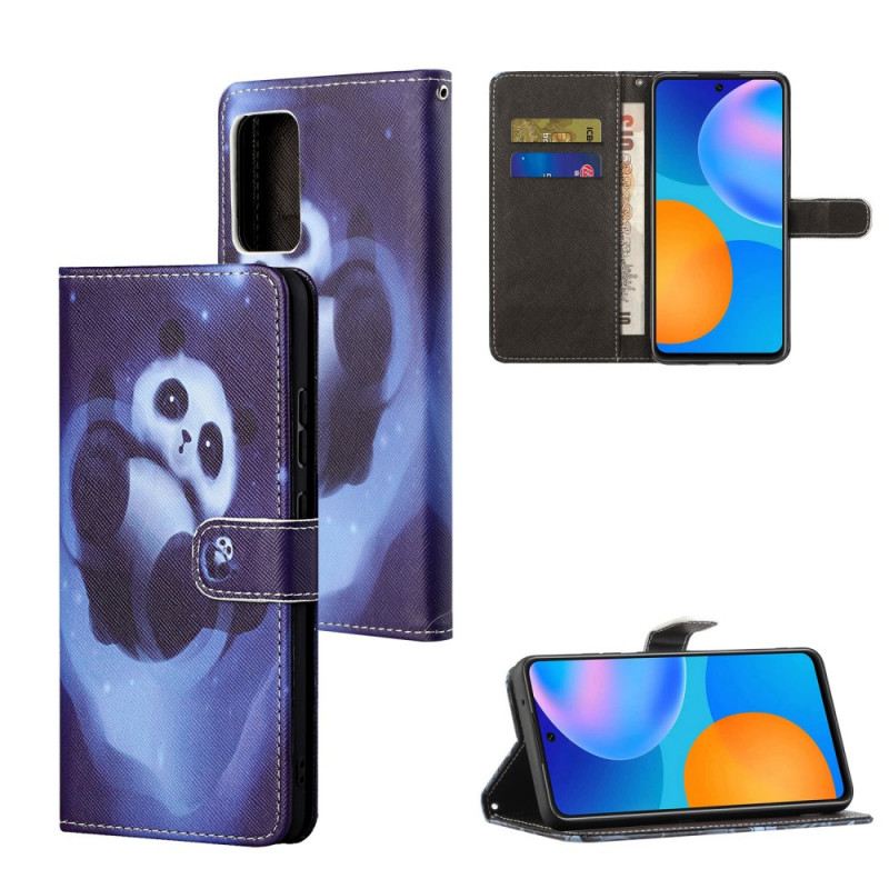 Kožna Futrola Xiaomi Redmi Note 11 / 11S Panda Svemir