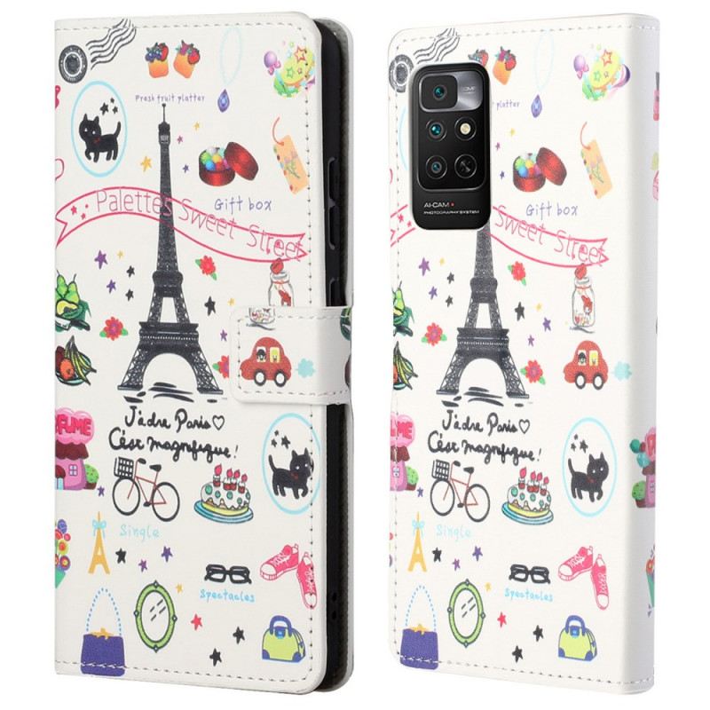 Kožna Futrola Xiaomi Redmi Note 11 / 11S Volim Pariz