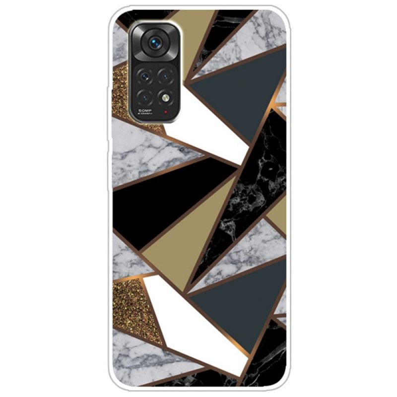 Maskica Xiaomi Redmi Note 11 / 11S Geometrija Mramora