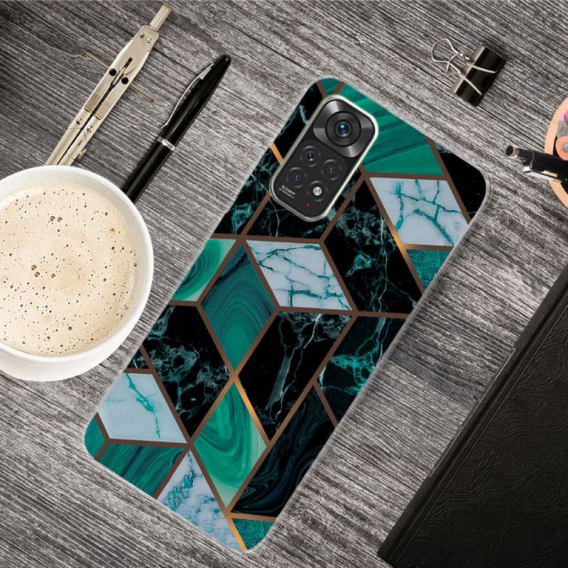 Maskica Xiaomi Redmi Note 11 / 11S Geometrija Mramora