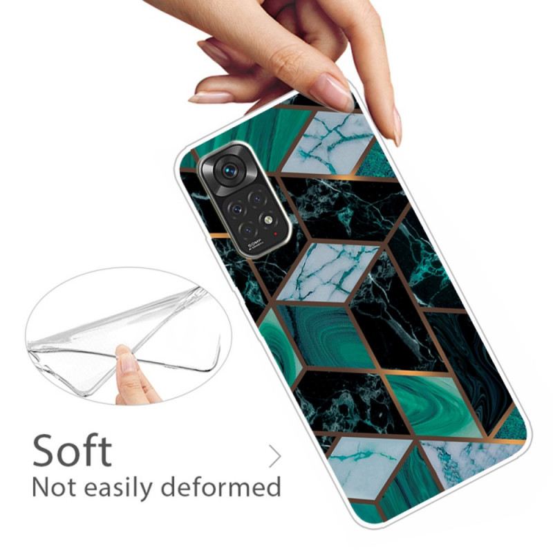 Maskica Xiaomi Redmi Note 11 / 11S Geometrija Mramora