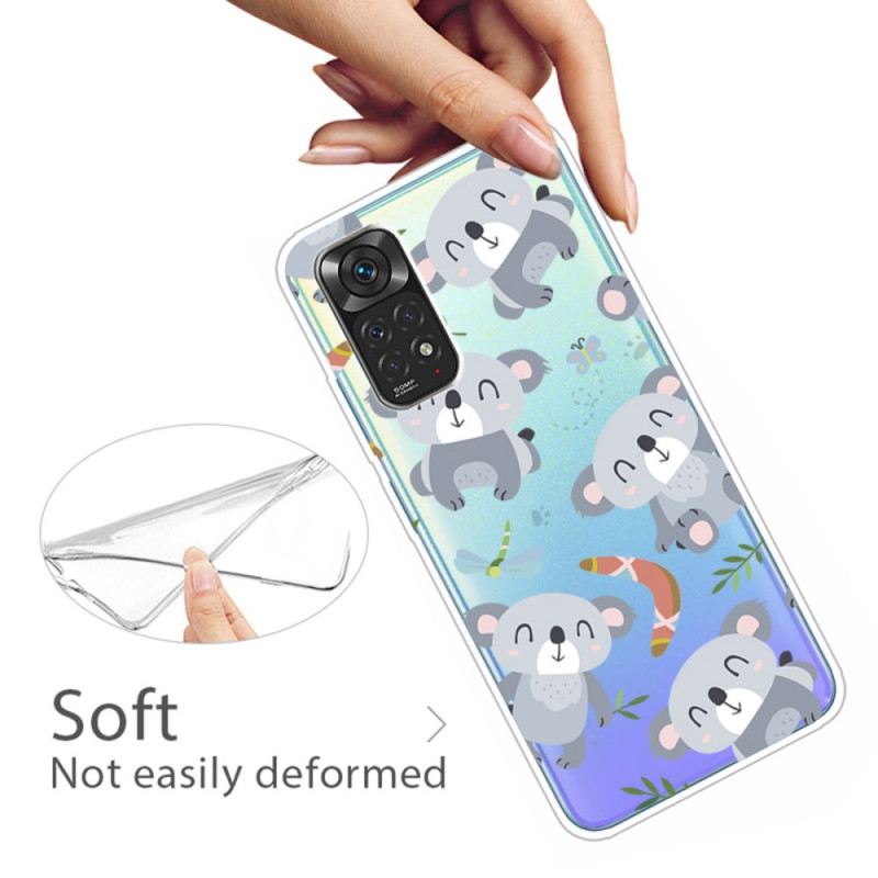 Maskica Xiaomi Redmi Note 11 / 11S Male Sive Pande