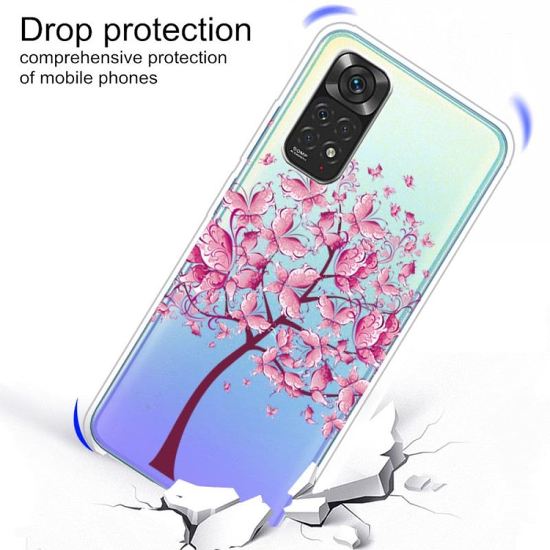 Maskica Xiaomi Redmi Note 11 / 11S Ružičasta Krošnja Drveta