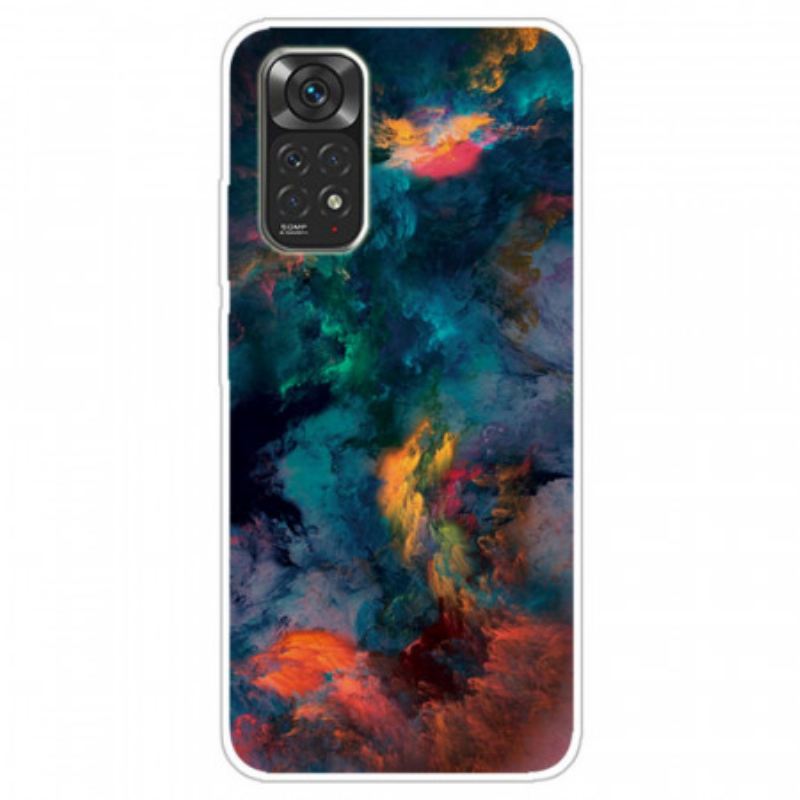 Maskica Xiaomi Redmi Note 11 / 11S Šareni Oblaci