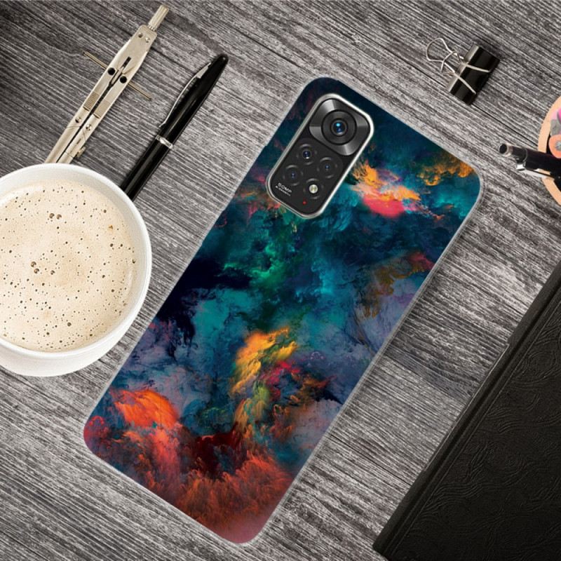 Maskica Xiaomi Redmi Note 11 / 11S Šareni Oblaci