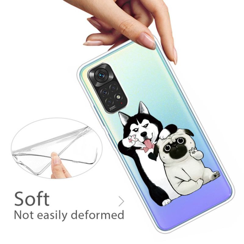 Maskica Xiaomi Redmi Note 11 / 11S Smiješni Psi