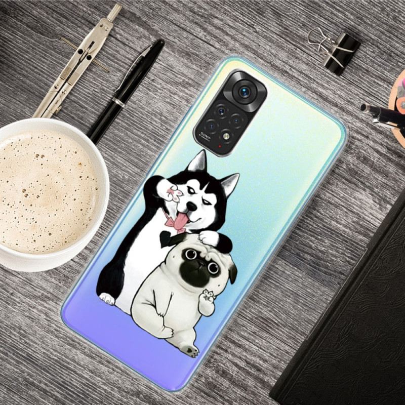 Maskica Xiaomi Redmi Note 11 / 11S Smiješni Psi