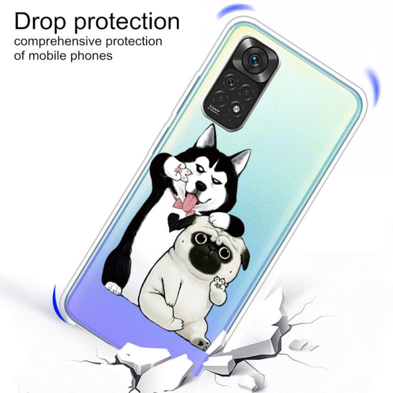 Maskica Xiaomi Redmi Note 11 / 11S Smiješni Psi