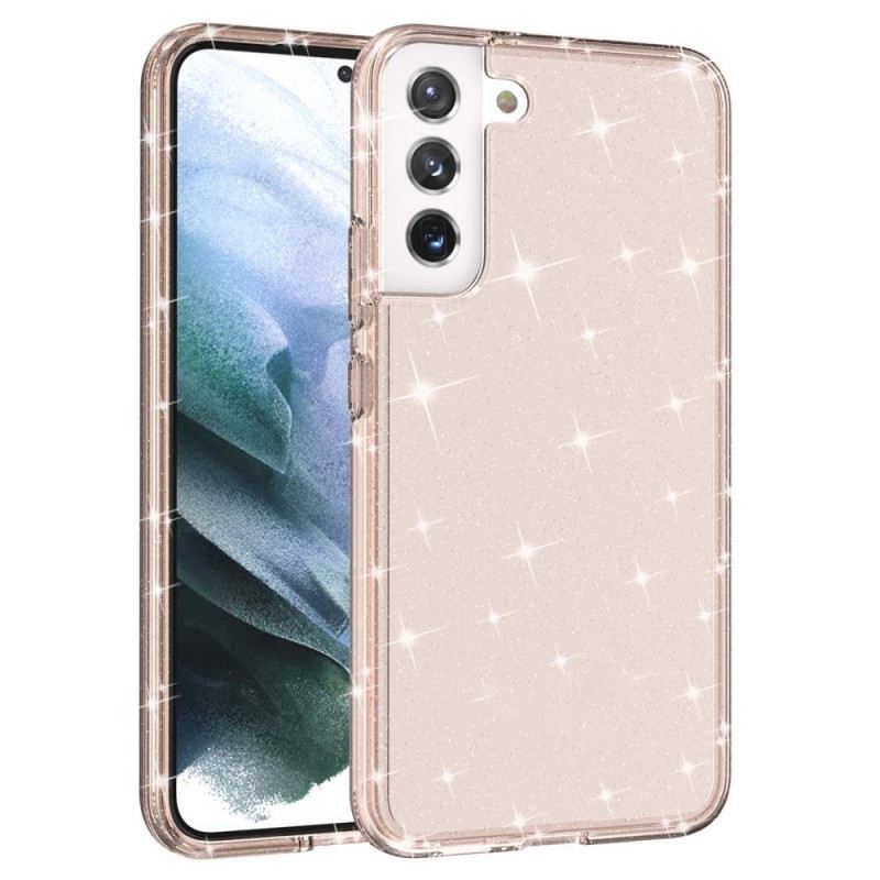 Maskica Samsung Galaxy S22 Plus 5G Prozirne Šljokice