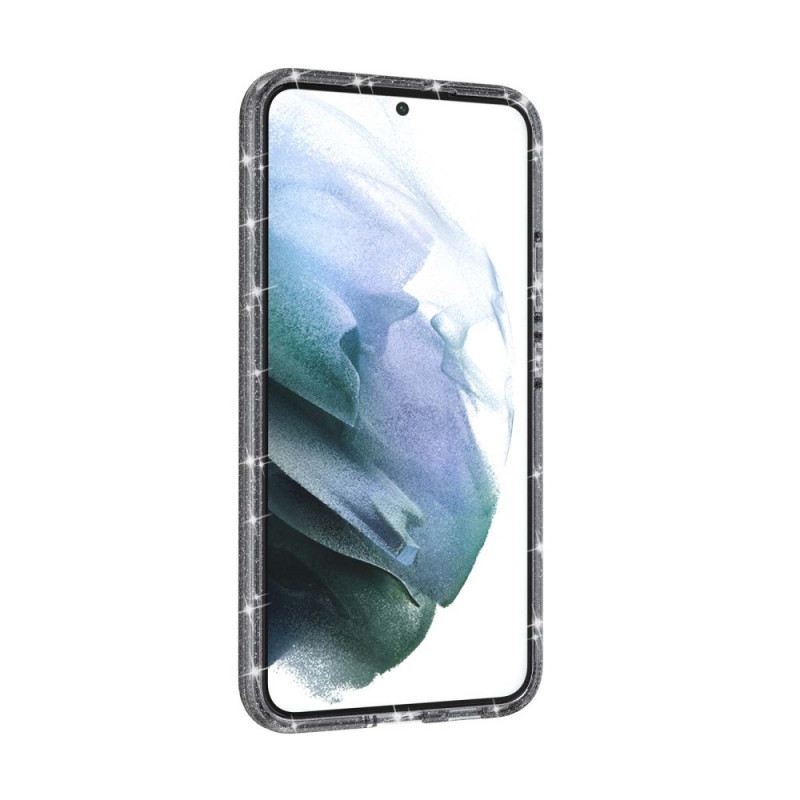 Maskica Samsung Galaxy S22 Plus 5G Prozirne Šljokice