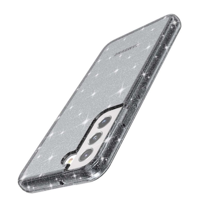 Maskica Samsung Galaxy S22 Plus 5G Prozirne Šljokice