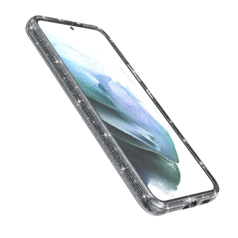 Maskica Samsung Galaxy S22 Plus 5G Prozirne Šljokice