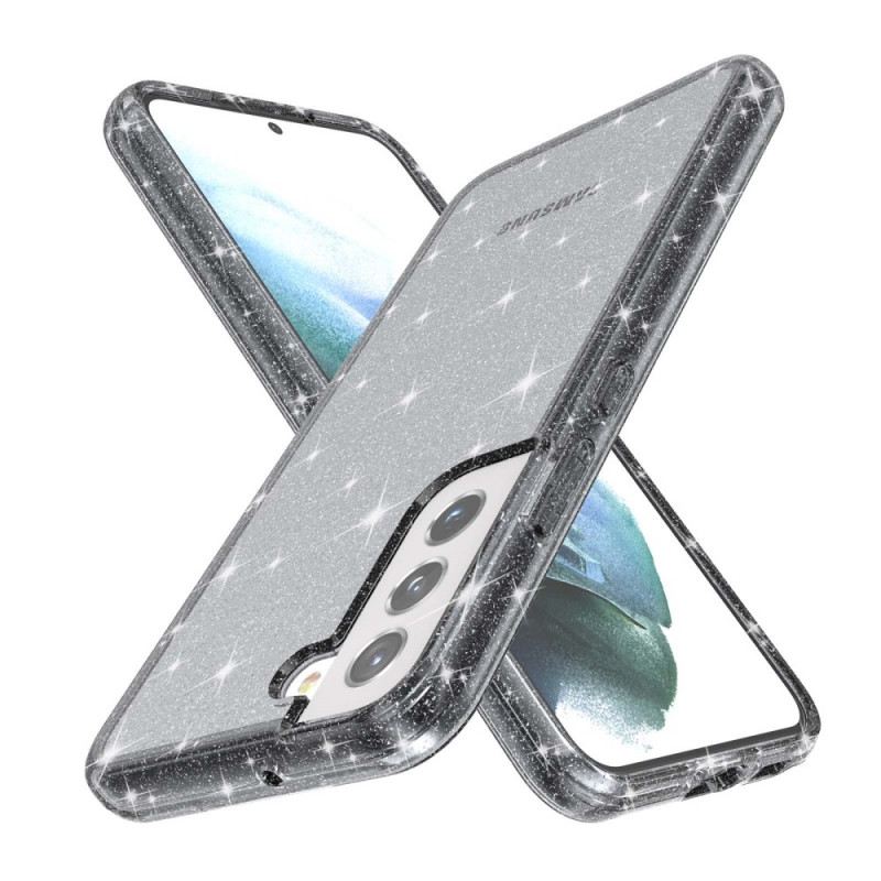 Maskica Samsung Galaxy S22 Plus 5G Prozirne Šljokice