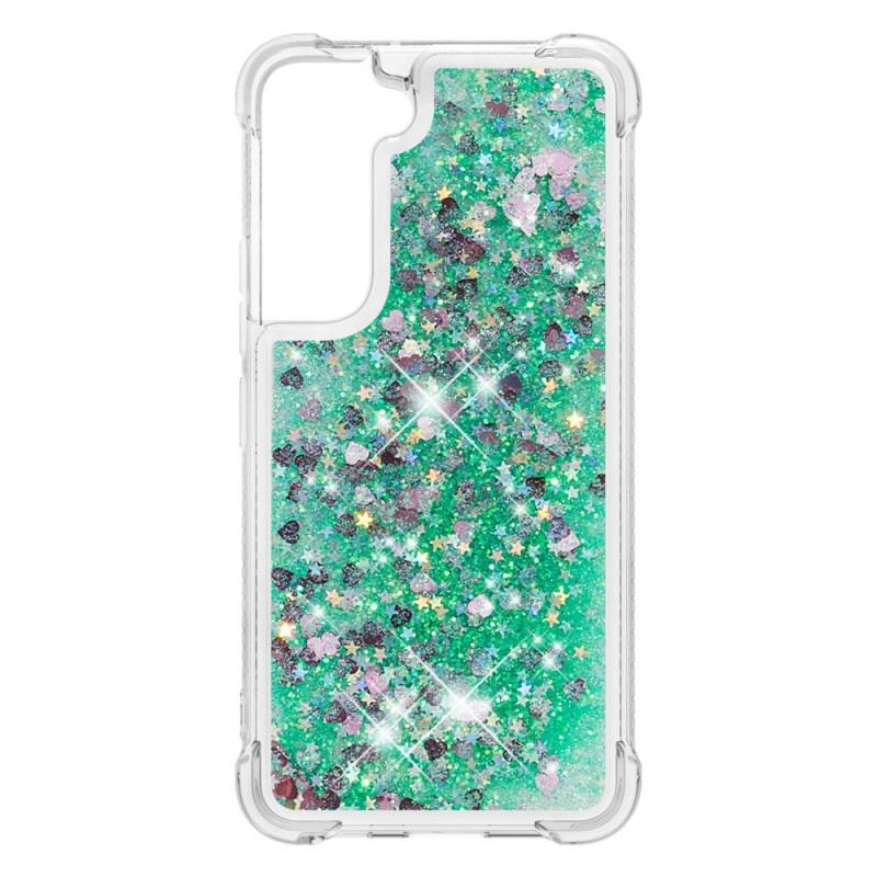 Maskica Samsung Galaxy S22 Plus 5G Šljokice S Uzicom