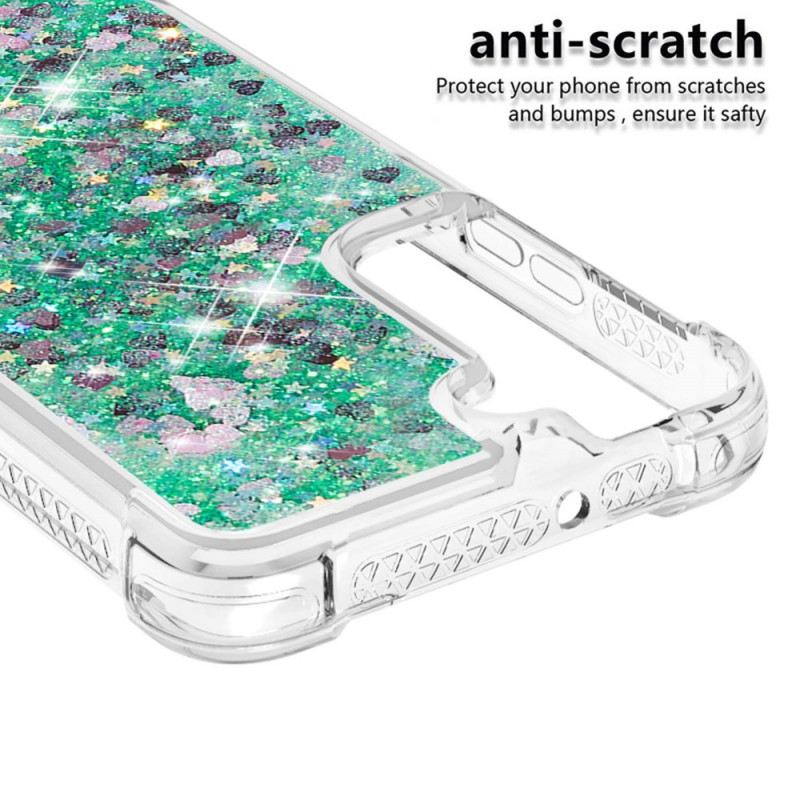 Maskica Samsung Galaxy S22 Plus 5G Šljokice S Uzicom