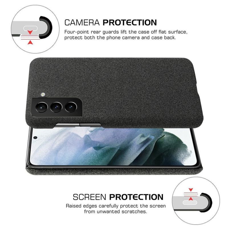 Maskica Samsung Galaxy S22 Plus 5G Tekstura Tkanine Ksq