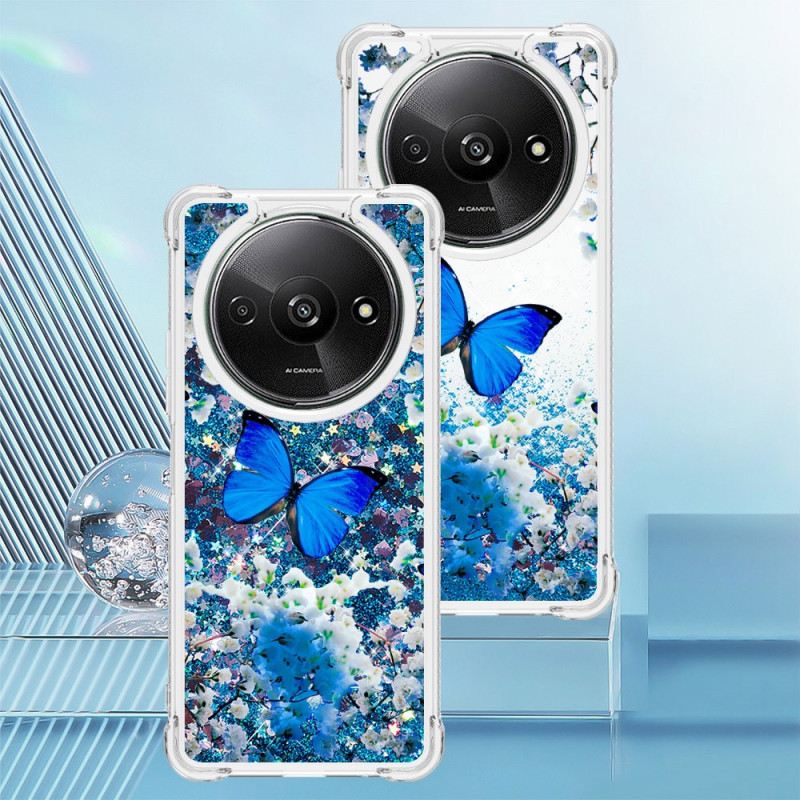 Maskica Poco C61 Maskice Za Mobitele Svjetlucavi Plavi Leptir