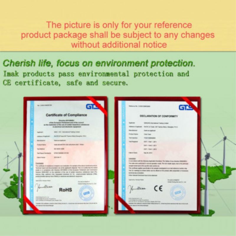 Maskica Moto G100 Transparentno S Imak Screen Filmom