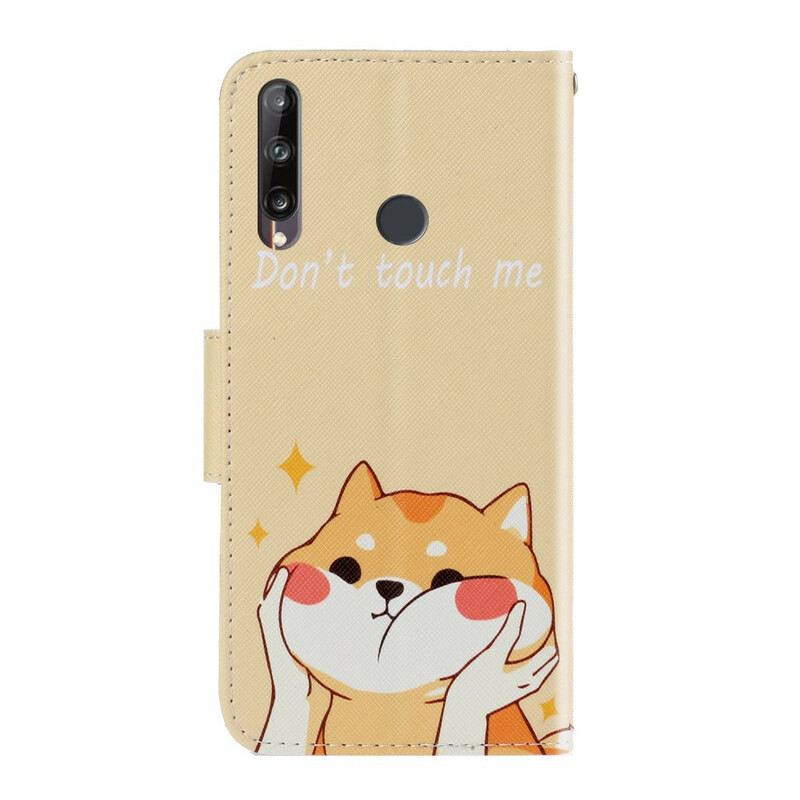 Futrola Huawei P40 Lite E Mačko Ne Diraj Me Remenom
