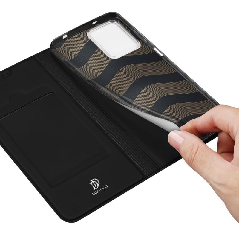 Flip Futrola Xiaomi Redmi Note 12 4G Kožna Futrola Skin-pro Serija Dux Ducis