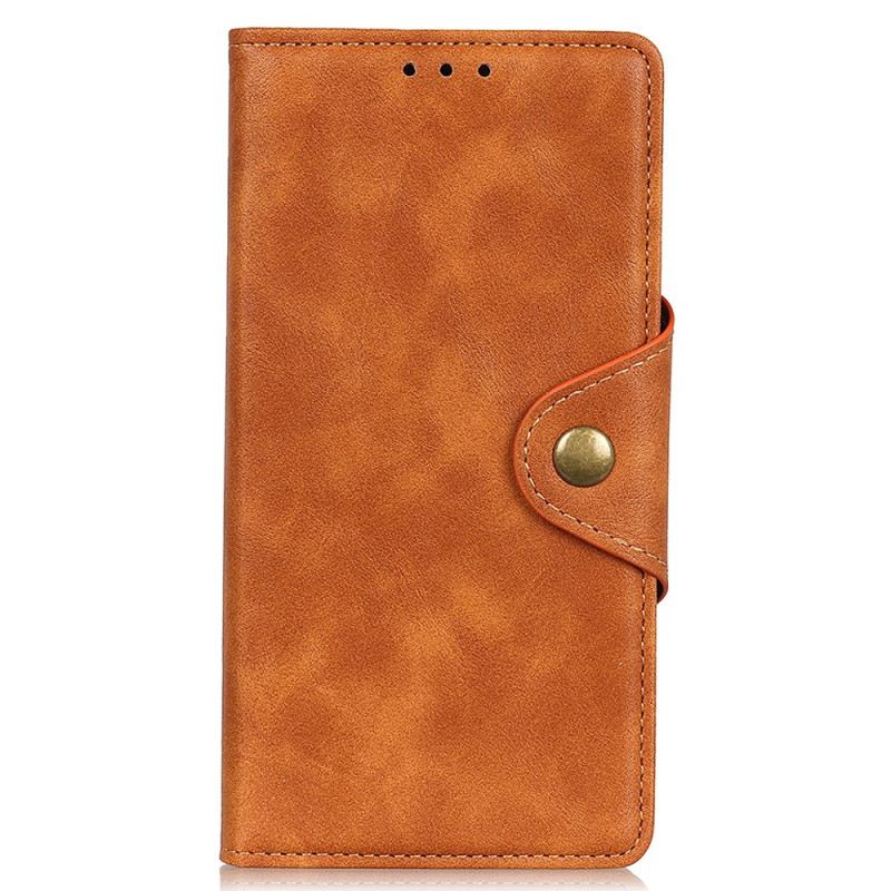 Kožna Futrola Xiaomi Redmi Note 12 4G Magnetni Gumb Od Umjetne Kože