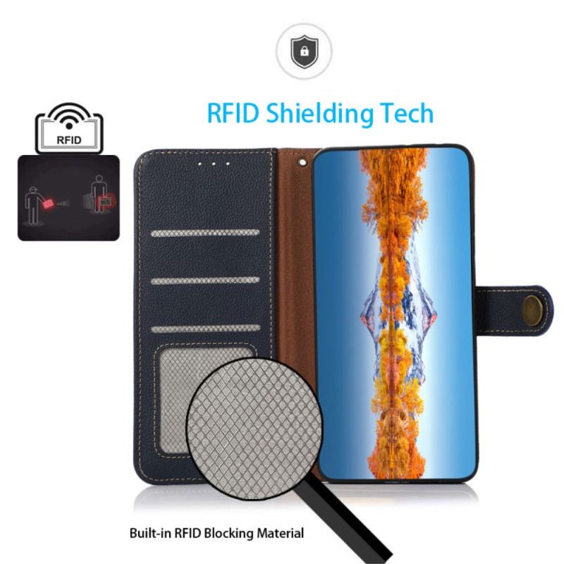 Kožna Futrola Xiaomi Redmi Note 12 4G Prava Koža Khazneh Rfid
