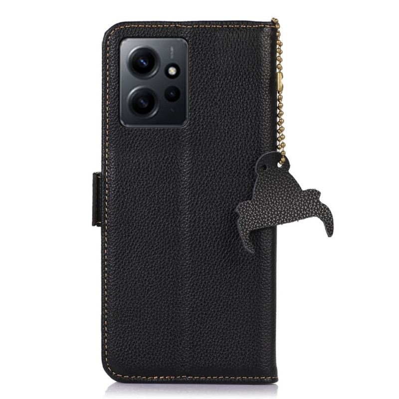 Kožna Futrola Xiaomi Redmi Note 12 4G Prava Rfid Teksturirana Koža