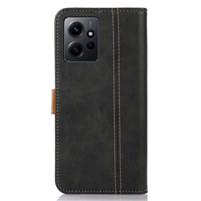 Kožna Futrola Xiaomi Redmi Note 12 4G Tvrda Tkanica