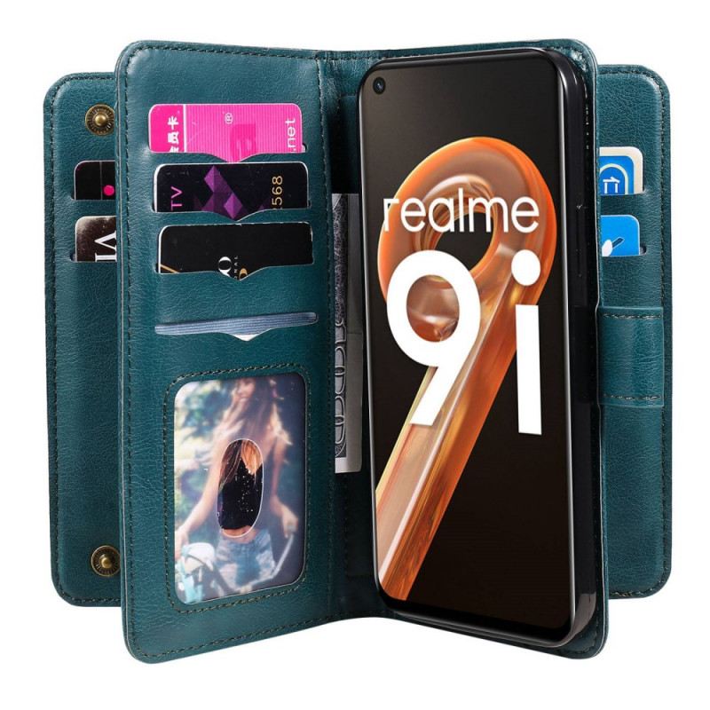 Futrola Realme 9i Višenamjenski Poslovni Novčanik